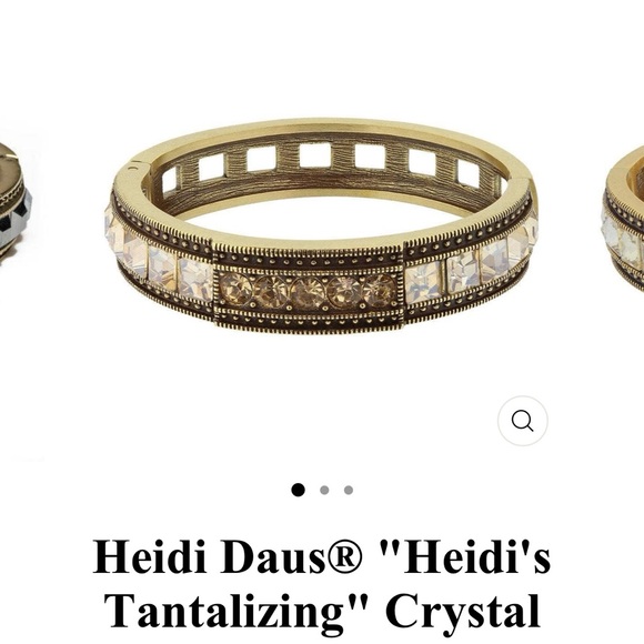 Heidi Daus Jewelry - Heidi Daus Gold and Crystal Bracelet